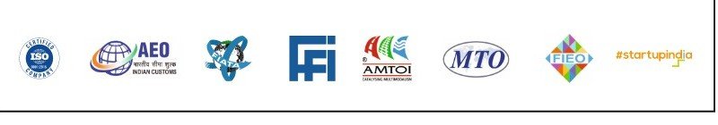 Official Accreditations: ISO, AEO, FIATA, FFFAI, AMTOI, MTO, FIEO, Startup India